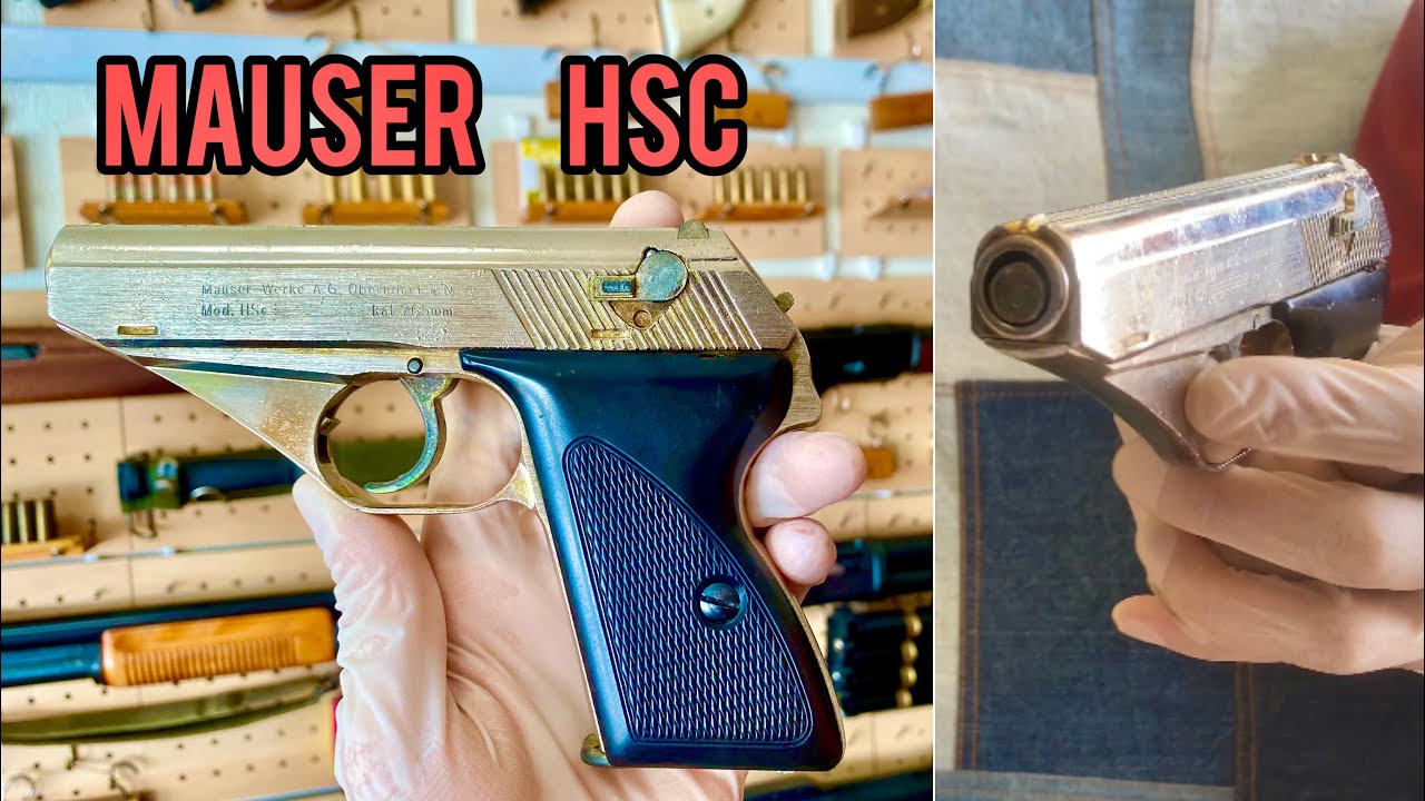 モデルガン】モーゼル HSc 金属製 #toygun - YouTube