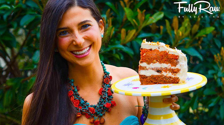 FullyRaw Carrot Cake for My Birthday!