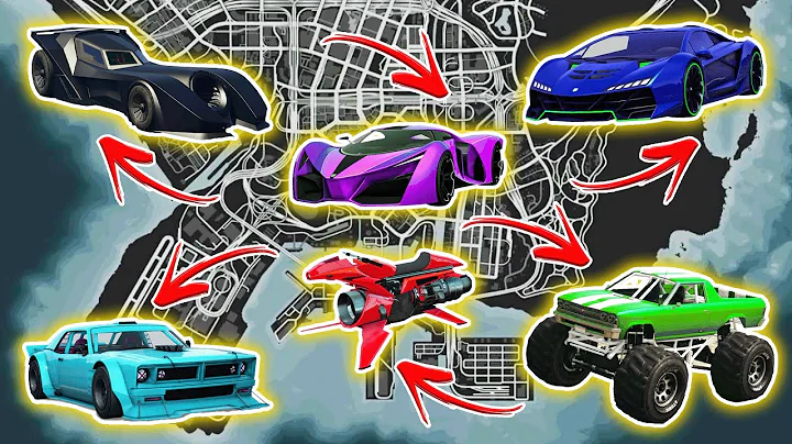 GTA 5 - All New Story Mode Rare Cars Locations 2025 (PS5, PS4, XBOX & PC)
