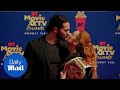 Sealed with a kiss! WWE champions Becky Lynch and Seth Rollins