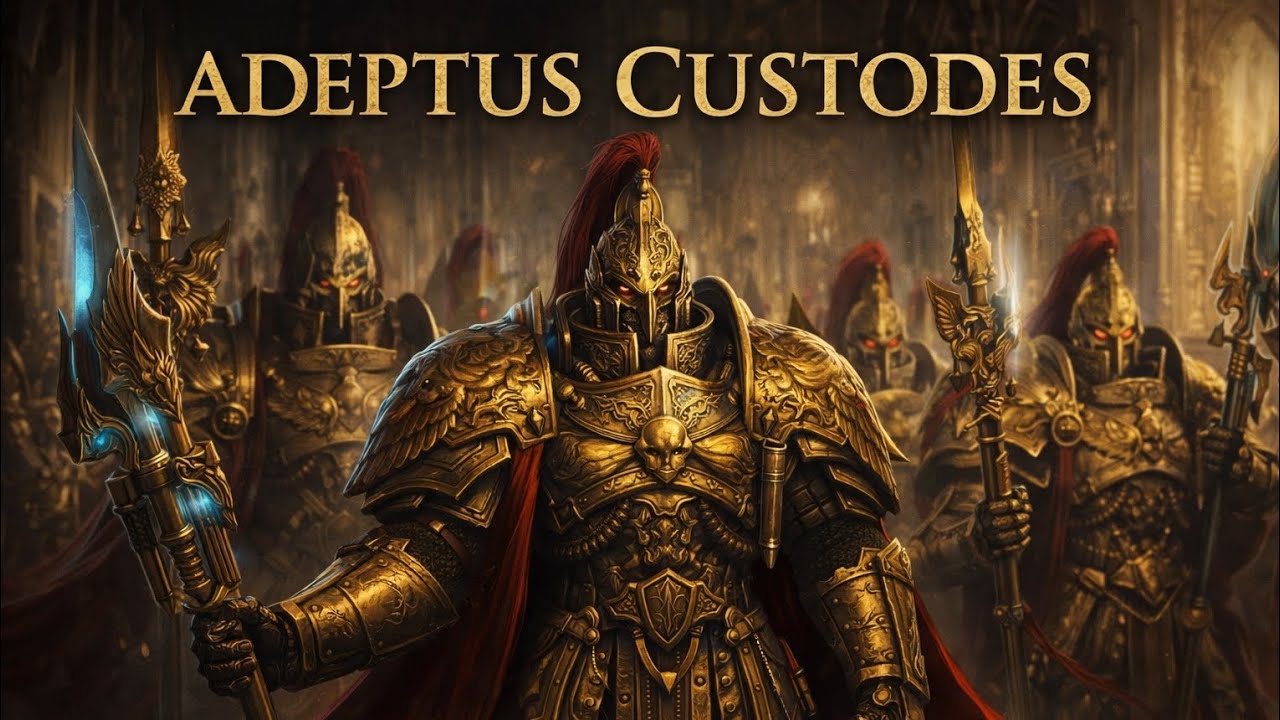 ADEPTUS CUSTODES (OBSIDIAN PRODUCTION)(WARHAMMER 40K)(MUSIC)