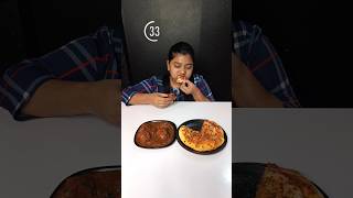 Pizza And Spicy Manchurian Balls Challenge | Indian Street Food Mukbang shorts foodchallenge