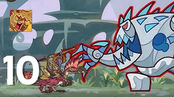 Dino Hero Go - Gameplay Walkthrough Part 10 - Chapter 7: Rocky Highlands (Android, IOS)