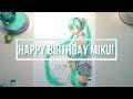 【描いてみた】初音ミク10周年 コピックで