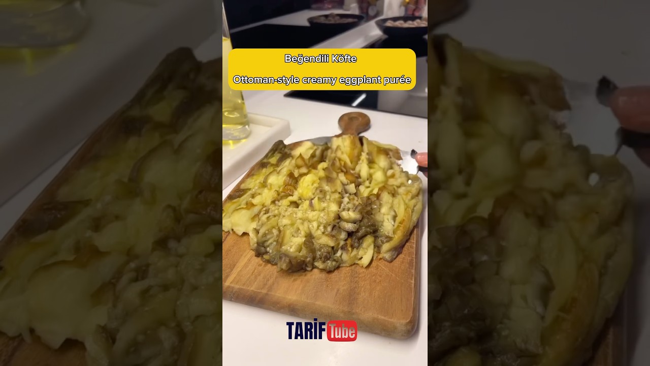 Meatballs on Creamy Roasted Eggplant Beğendi Yatağında Soslu Köfte – #pratiktarifler #yemektarifleri Meatballs on Creamy Roasted Eggplant Beğendi Yatağında Soslu Köfte – #pratiktarifler #yemektarifleri