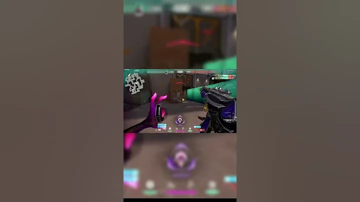 INSANE REYNA 4K CLUTCH - Valorant #Shorts