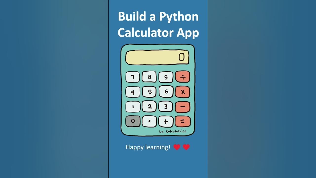 Build a Calculator App in Python | Beginner level - YouTube
