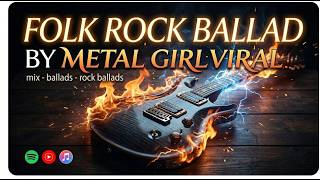 Relaxing Slow Rock Guitar for Long Drives | Metal Girl Viral