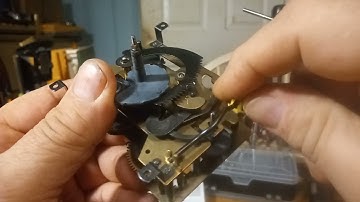 Tips for getting the cuckoo bird back in the door on a cuckoo clock. 20220105 223700