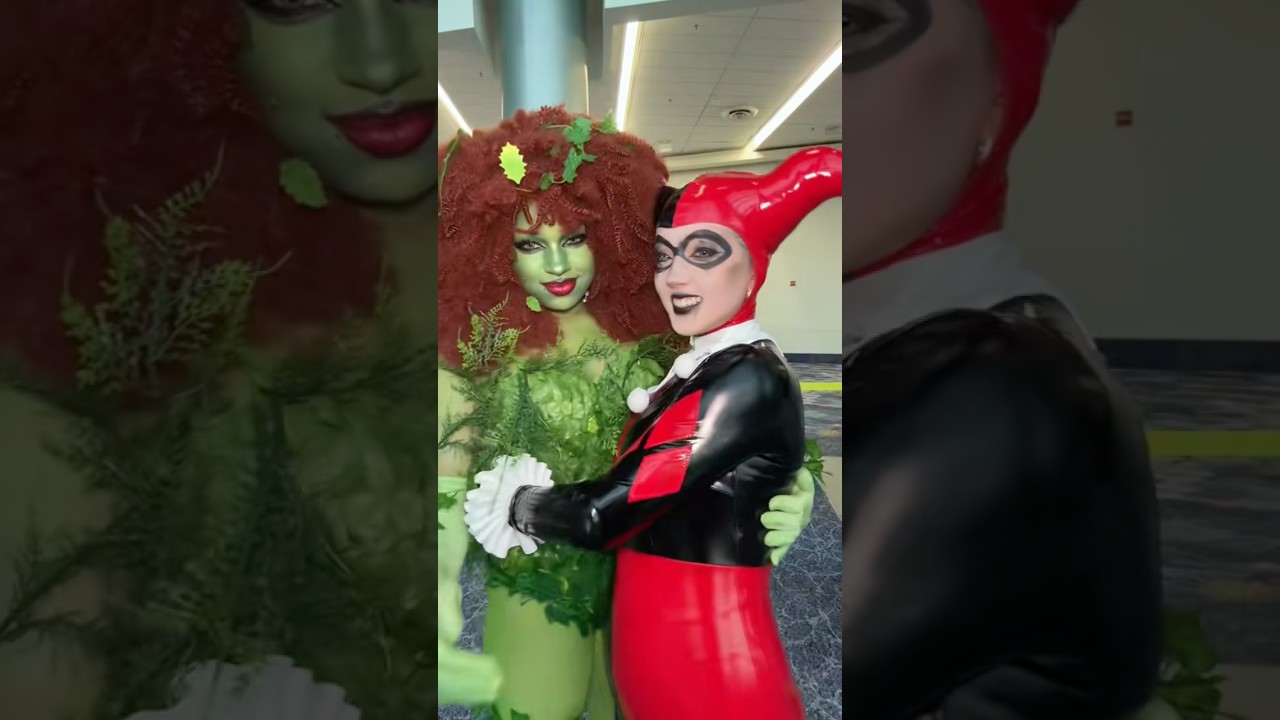 Harley and Ivy #poisonivy #harlivy #cosplay