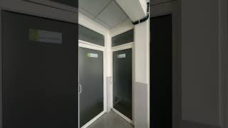 Hospital Glass Film Installation | 5MM Glass Design Work ✨❤️‍🩹❤️