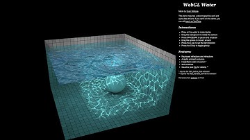 WebGL Water Demo