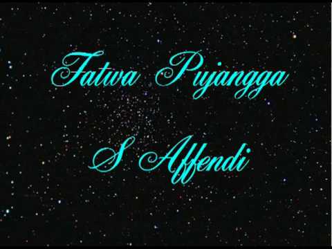 S Affendi - Fatwa Pujangga