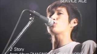 SERVICE ACE 「STORY」 LIVE - YouTube