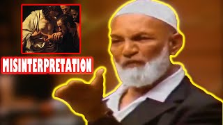 Misinterpretation By Ahmed Deedat On John 2028