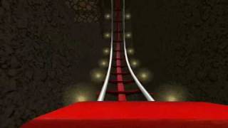 RCT3 Custom Underground Roller Coaster (Video Narration Test)