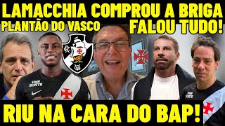Vasco News Flash! Lamacchia Takes on the fight for CRVG! Mario Junqueira was happy! He laughed in...