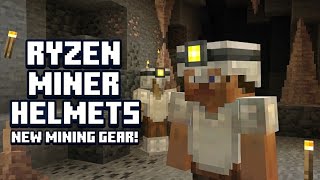 Ryzen Miner Helmets Addon for Minecraft PE | New Mining Helmets! screenshot 2
