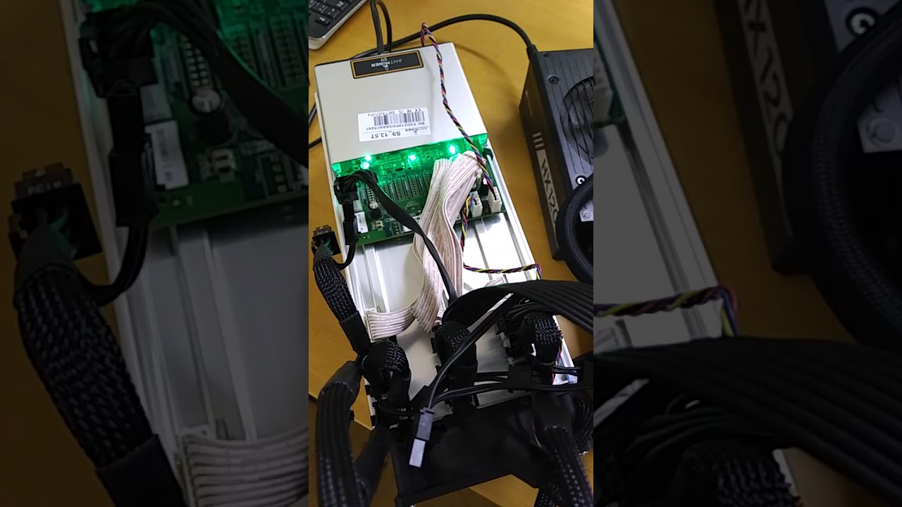 How loud and noisy is Bitcoin miner S9 in reality? (13.5TH)
