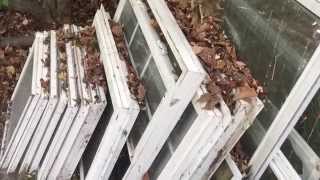 Recycled Window Greenhouse Build
