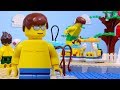 LEGO City Swimming Pool Fail STOP MOTION LEGO Swimming Diving Board Fail | LEGO City | Billy Bricks