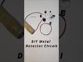 Metal Detect Hote Hi Buzzer ON! 😳 DIY Mini Metal Detector #Shorts