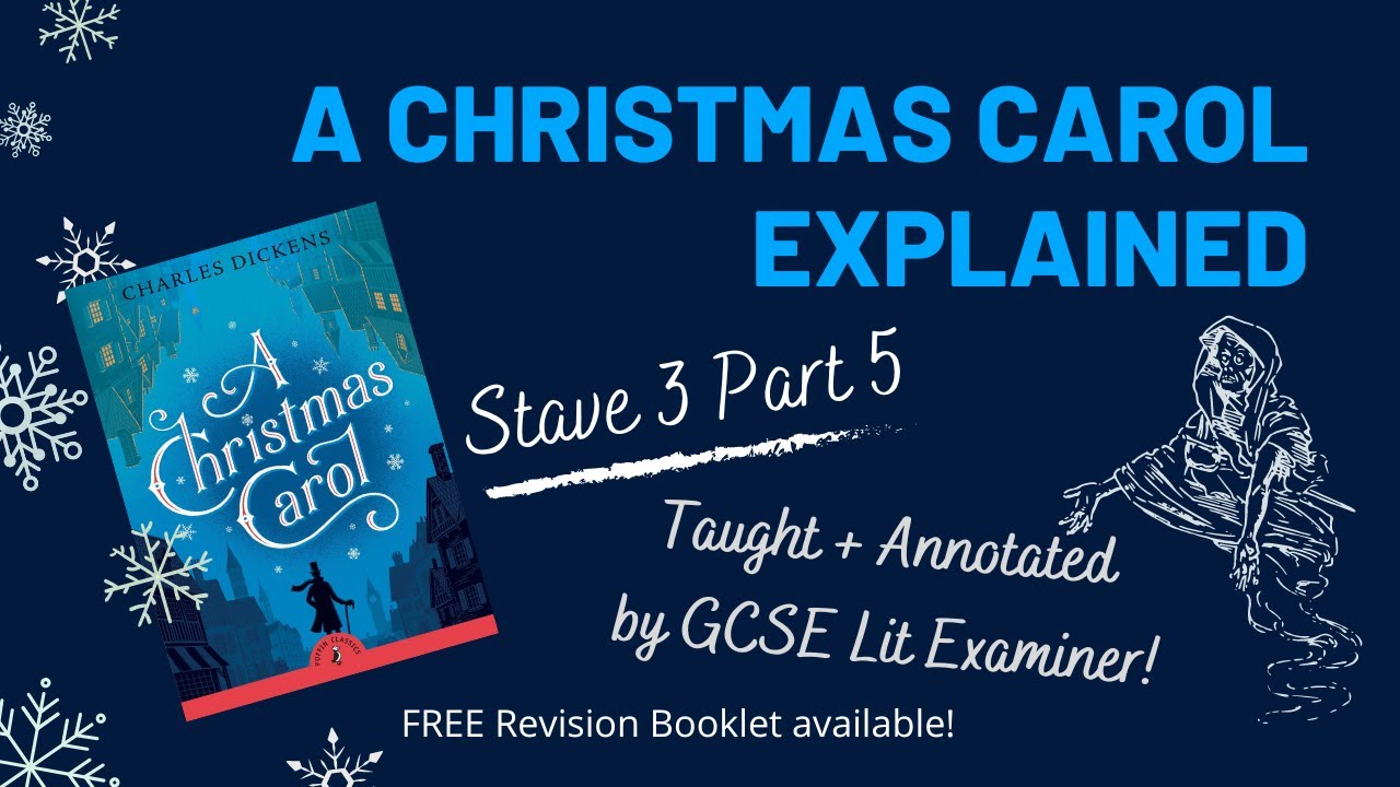 Повторение английской литературы для GCSE | Рождественская песнь | Нотный стан 3, стр. 5 | Анноти...