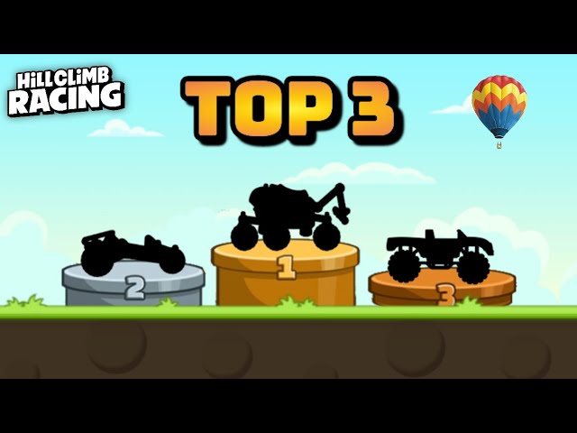 TOP BEST VEHICLES 1-38 RATING - Hill Climb Racing 