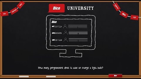 Dice University: Candidate Quality