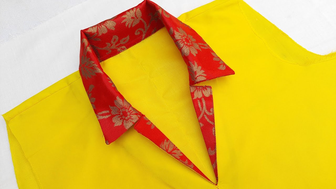 coat collar neck design