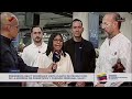 Jefa de Estado visita planta de producción de la empresa de cosméticos y cuidado personal Valmy