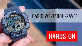 HANDS-ON: Casio Sport WS-1500H-2AVEF