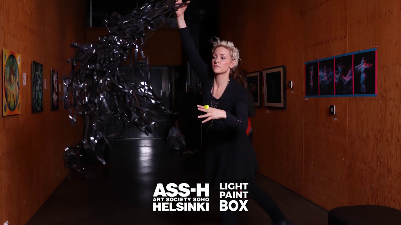 "Augmenting Reality" Exhibition - Light Paint Box