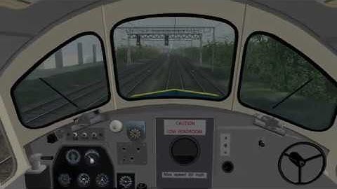 Open Rails UK 3D Cab Test - Class 37
