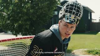 Hockey Gives Blood - Carson Bjarnason