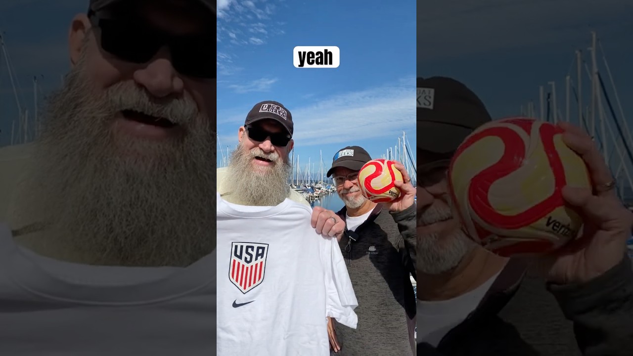 “Carefree Friday!” Or FIFA Friday as we take in the USA vs Australia match at the Port of Everett.