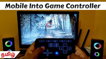 How to Change Mobile Into PC Game Controller in Tamil | Rv Tech-தமிழ் |