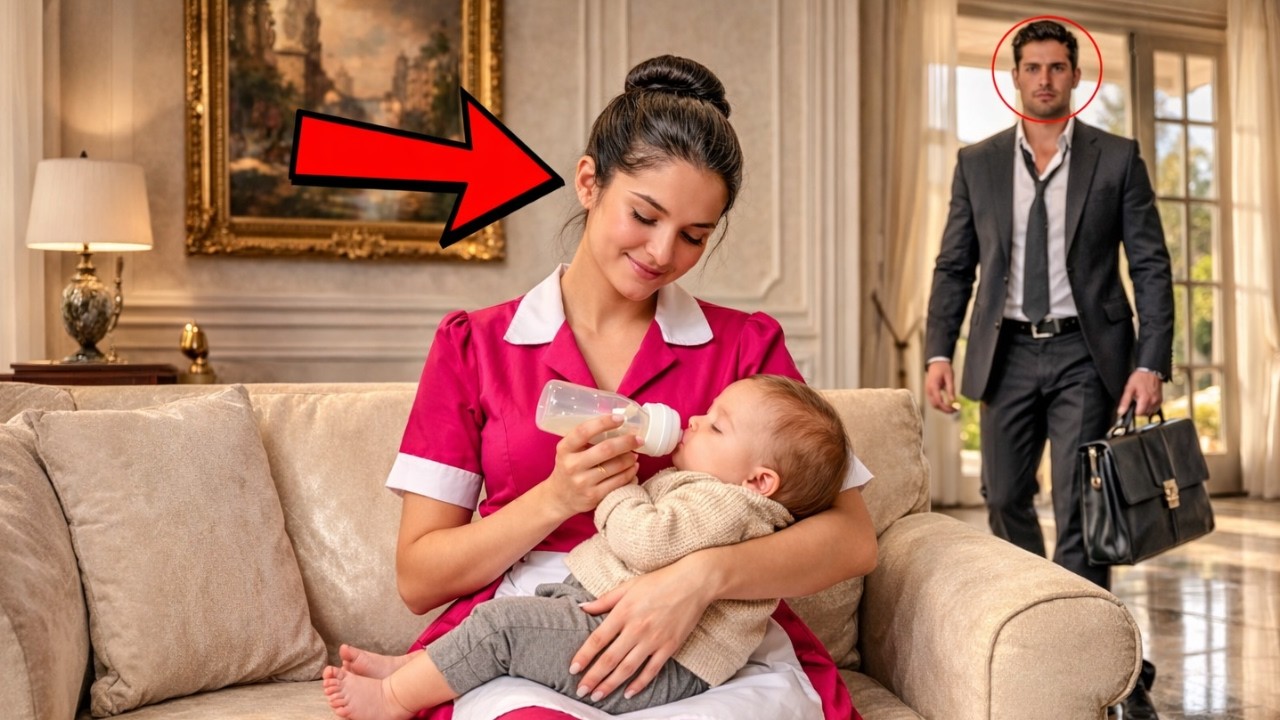 هدّأت عاملة النظافة طفل رجل الأعمال... فصُدم الجميع من ردة فعله