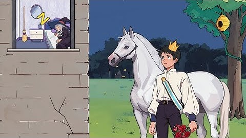 brain puzzle tricky quest level 33 Rapunzel