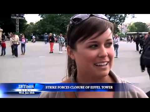 Strike Forces Closure Of Eiffel Tower