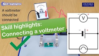 【New Mastering Science - Skill highlights】Unit 8 | Connecting a voltmeter