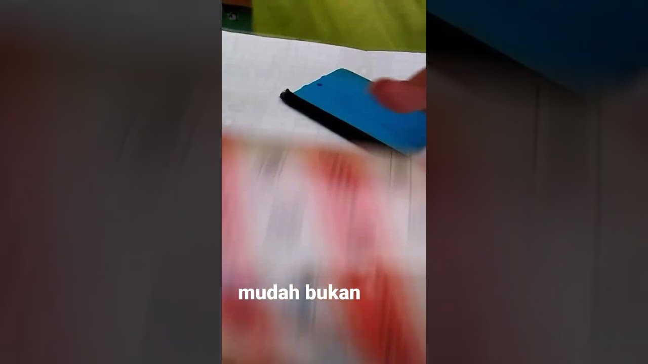 cutting sticker proses - masking stiker