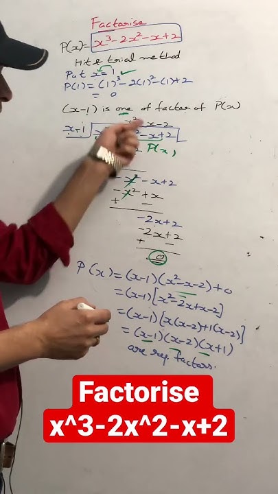 Factorise X 3 2x 2 x 2 shortsvideo shortsyoutube trendingshorts q246-factorise-x-2-4x-3-factorise-x2-4x-3-factorise-x-square-4x