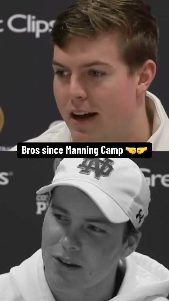 Will Howard and Riley Leonard met at Manning Camp in 2023 and were roommates last summer ?