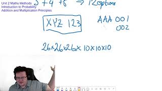 Unit 2 Maths Methods - Introduction to Probability - Addition and Multiplication Principles