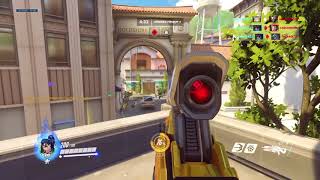 5 kills 5 headshot widowmaker OverWatch PS4
