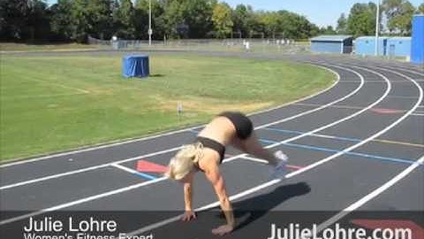 FITBODY TV - Julie Lohre - Squat Thrust with Pushup