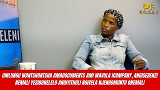 umlungu wantshontsha amadocuments ami wavula icompany, angisebenzi nemali yesibonelelo angiyitholi