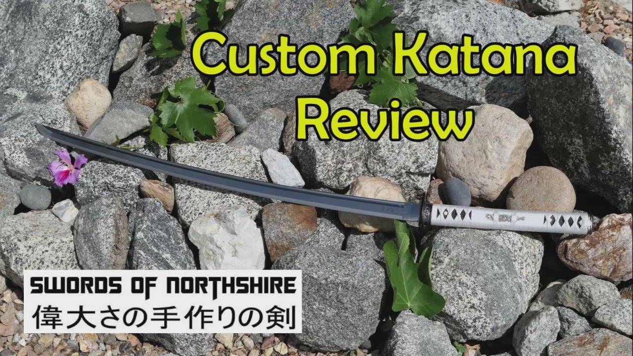 Sword Review Swords of Northshire Custom Katana YouTube