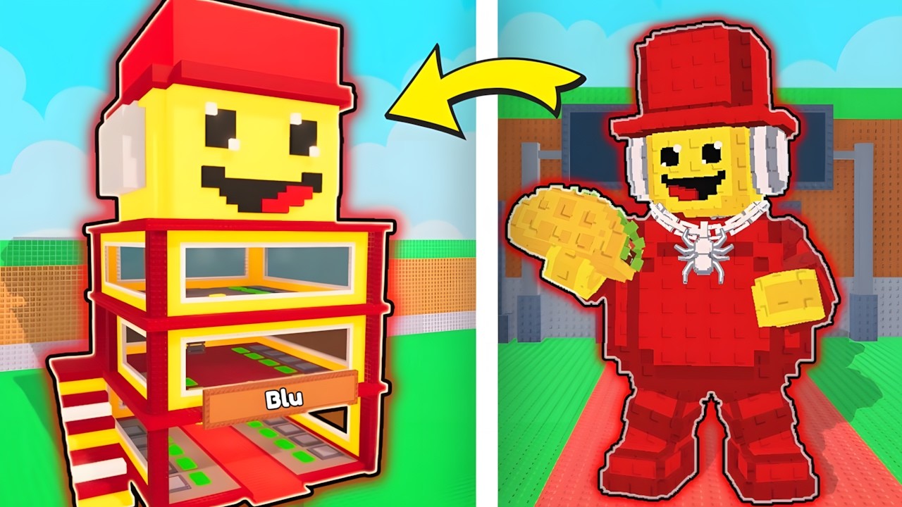 بنيت بيوت شخصيات ماب السرقة مع خويي الطماطه ! Steal A Brainrot